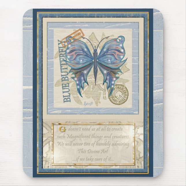 G Creation Office-fjäril Musmatta (Framsidan)