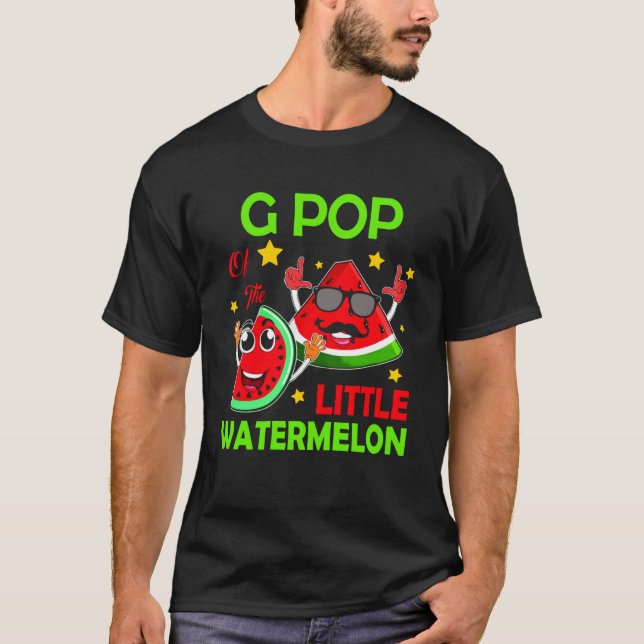 G Den lilla vattenmelonens spets T Shirt (Framsida)