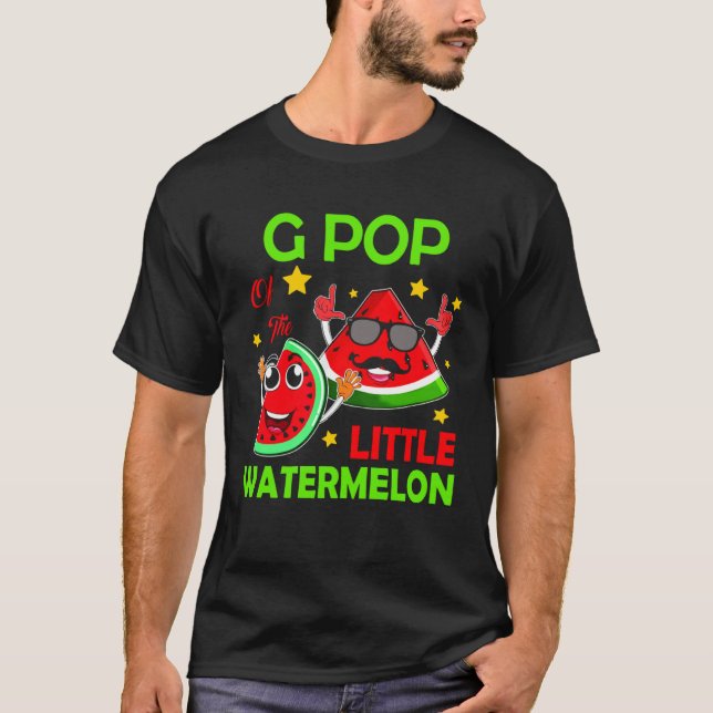 G Den lilla vattenmelonens spets T Shirt (Framsida)