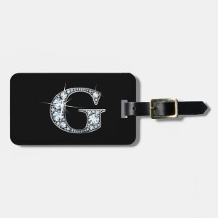 G ’Diamond Bling’ Luggage Tag Bagagebricka