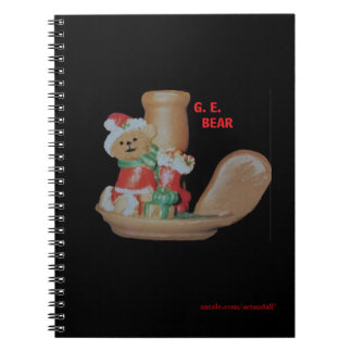 G.E SISTER.BEAR ANTECKNINGSBOK