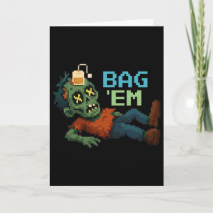 G em Pixel Zombie Te G Halloween Npc Spelare Meme  Kort
