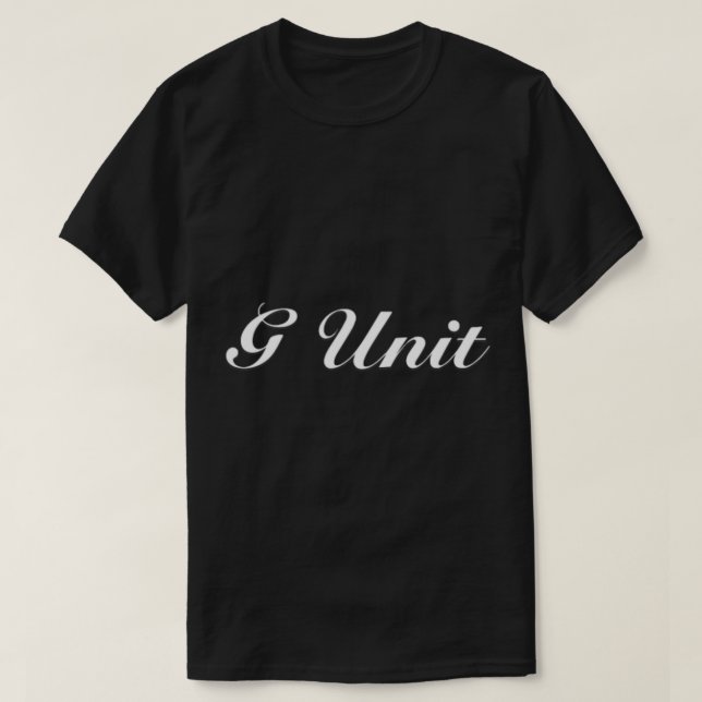 G Enhet Mörk blått Classic T-Shirt (Design framsida)