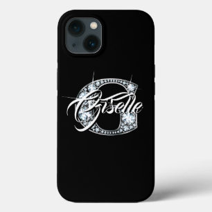 G Faux Diamond Bling Monogram