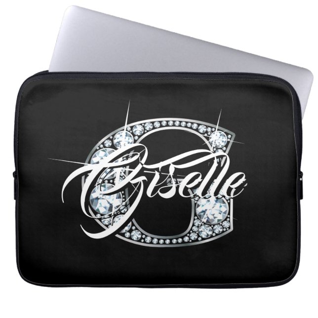 G Faux Diamond Laptop sleeve (Framsidan)