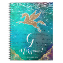 G för brev för blått för ljus för Unicornglitter