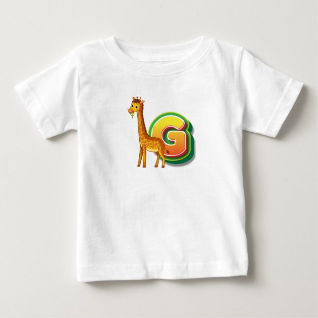 G för Giraff T Shirt (Framsida)