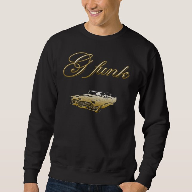 G Funk Lowrider Lång Ärmad Tröja (Framsida)