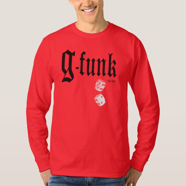 G Funk Rolling Dice T Shirt (Framsida)