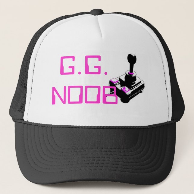 G.G. NOOB-Gamerhatt Truckerkeps (Framsida)