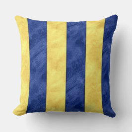 G Golf Watercolor Nautical Signal Maritime Flagga Kudde