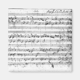 G ha som huvudämne för fiol, harpsichord och magnet