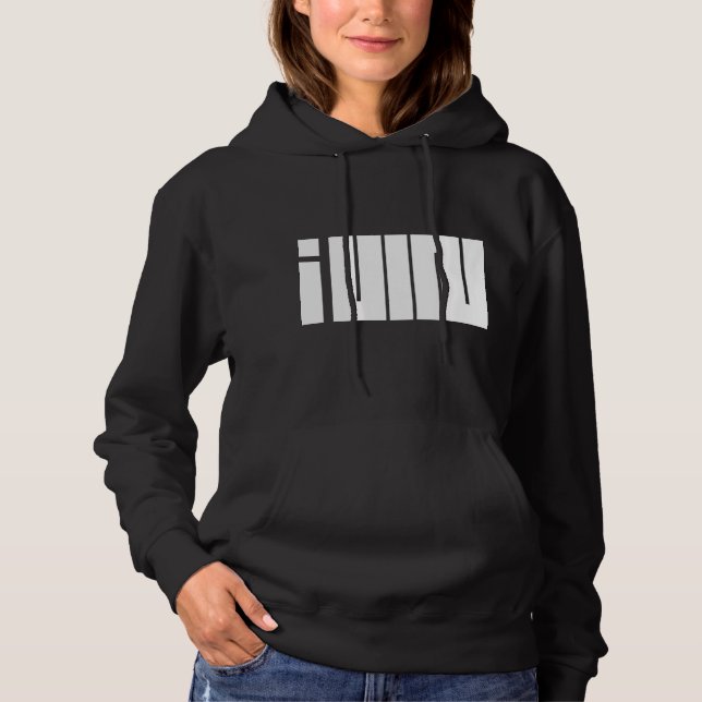 G)I-DLE KPop HD Logotyp Hoodie T Shirt (Framsida)