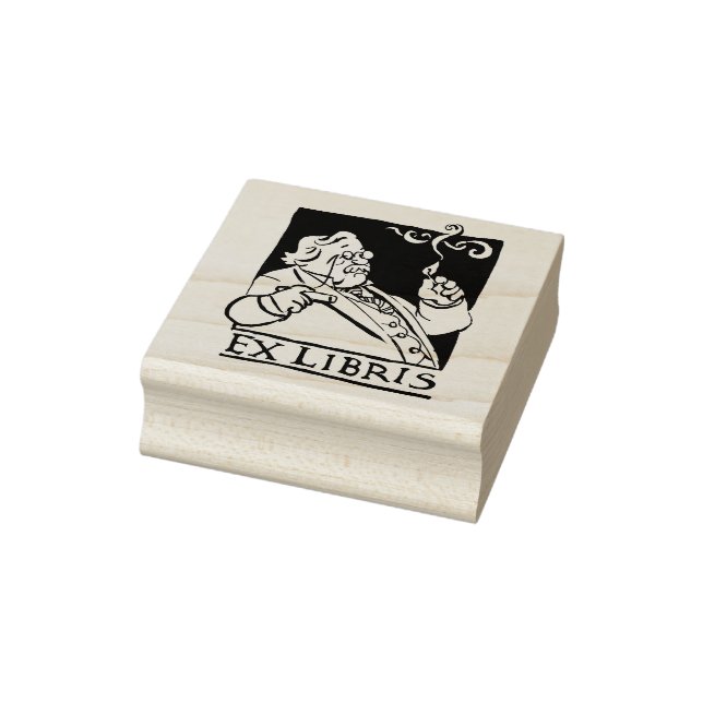 G.K. Chesterton Bookplate frimärke Stämpel (Stämpel)