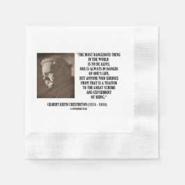 G.K. Chesterton Great Scheme Experiment Of Being Pappersservett