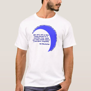 G. K. Chesterton Stormigt hav Tee Shirt