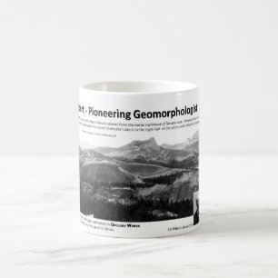 G K Gilbert III - banbrytande Geomorphologist Kaffemugg