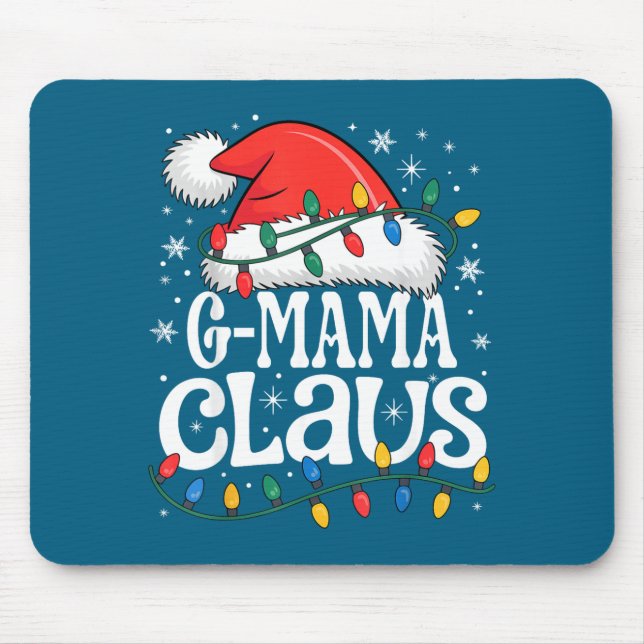 G-mama Claus Funny Xmas Christmas Grandma Holiday  Musmatta (Framsidan)