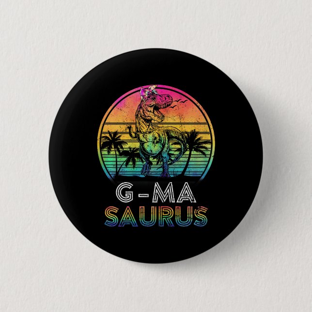 G-masaurus Dinosaur G-morsa Saurus Family Matching Knapp (Framsida)