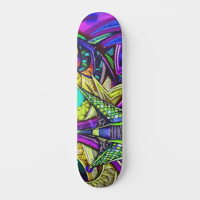 G MINI SKATEBOARD BRÄDA 18,5 CM (Framsida)