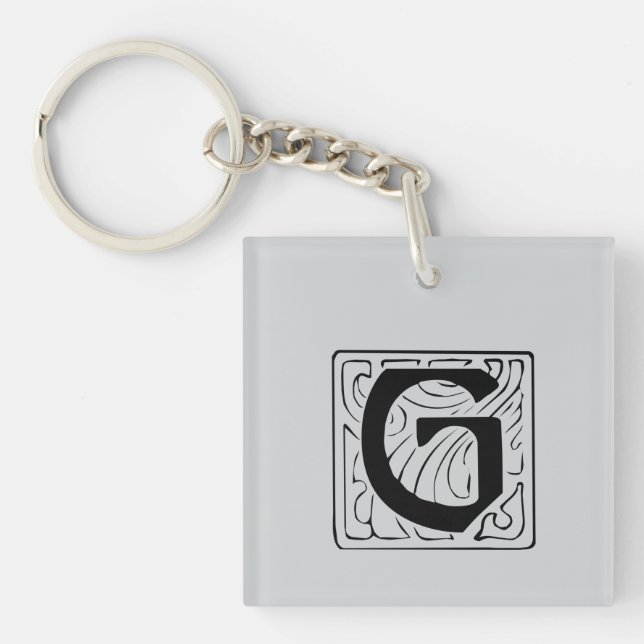 G Monogramm schwarz (Framsidan)