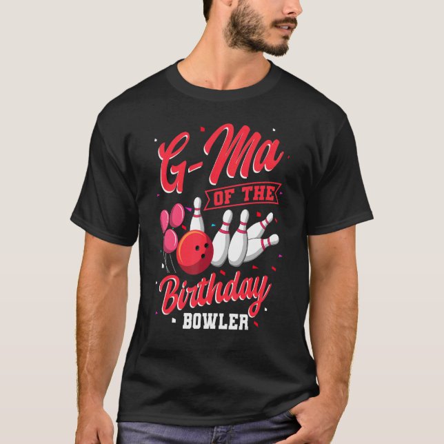 G Morsa Bowlareare kägelhuset Celebra T Shirt (Framsida)