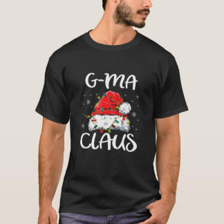 G Morsa Claus jul-familjen Pajama som matchar Jula T Shirt
