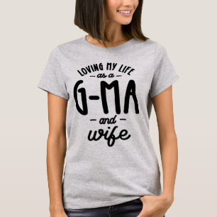G-Morsa och hustru mitt liv - mormor Gift T Shirt