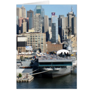 g/nc Artisanware reser NYC Hudson River Hälsningskort