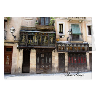 g/nc Barcelona Barri Gotic 1 Barcelona Hälsningskort