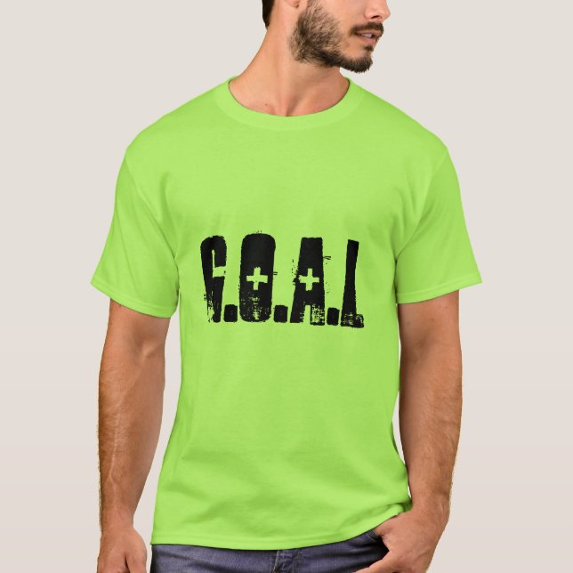 G.O.A.L TEE SHIRT (Framsida)