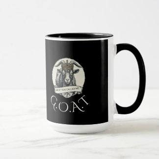 G.O.A.T kaffemugg. Mugg