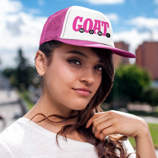 G.O.A.T. MAMMA! - Cute for Mamma Graphic Print Keps (Skapare uppladdad)