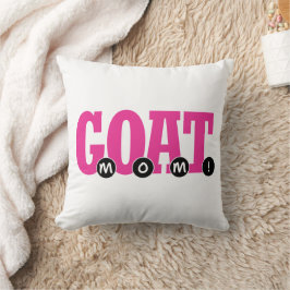 G.O.A.T. MAMMA! - Cute for Mamma Graphic Print Kudde