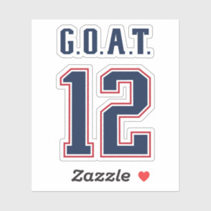 G.O.A.T. Nummer 12 Klistermärken