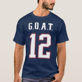 G.O.A.T. Numrera 12 T-shirt