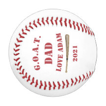 G.O.A.T. Pappa Monogram Baseball