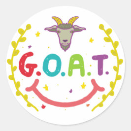 G.O.A.T. RUNT KLISTERMÄRKE