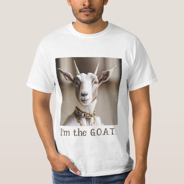 G.O.A.T. T SHIRT (Framsida)