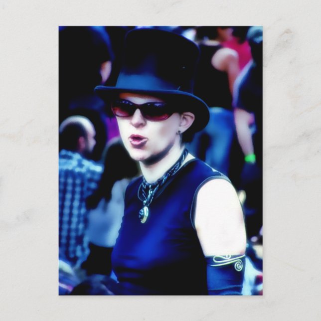 G.O.D-serien #001 Vykort (Framsida)