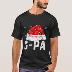 G-pa Claus Funny Julafton Family Matching Grandpa T Shirt