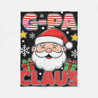 G-pa Claus Shirt Group Gifts Matching Family Chris Fleecefilt