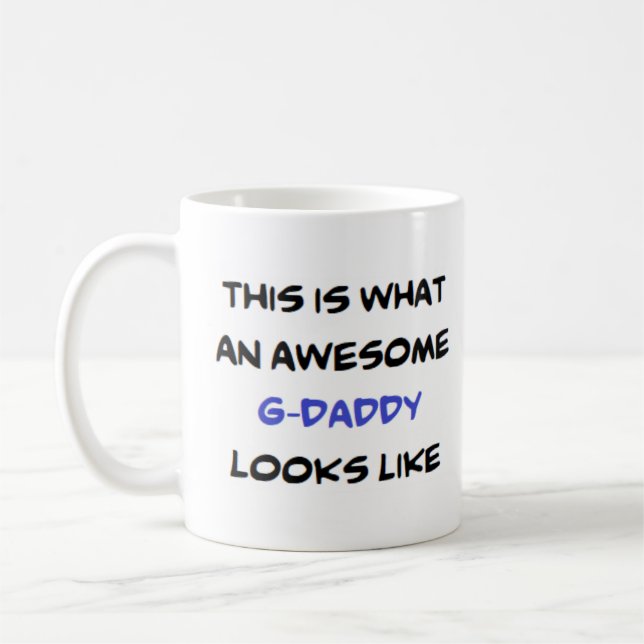 g-pappa, fantastisk kaffemugg (Vänster)