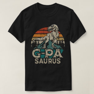 G-Pawsaurus Dinosaur Grandpa Saurus Fars dag T Shirt