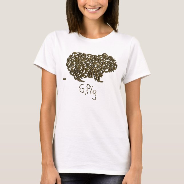G. Poop för gris w/Single Tee Shirt (Framsida)