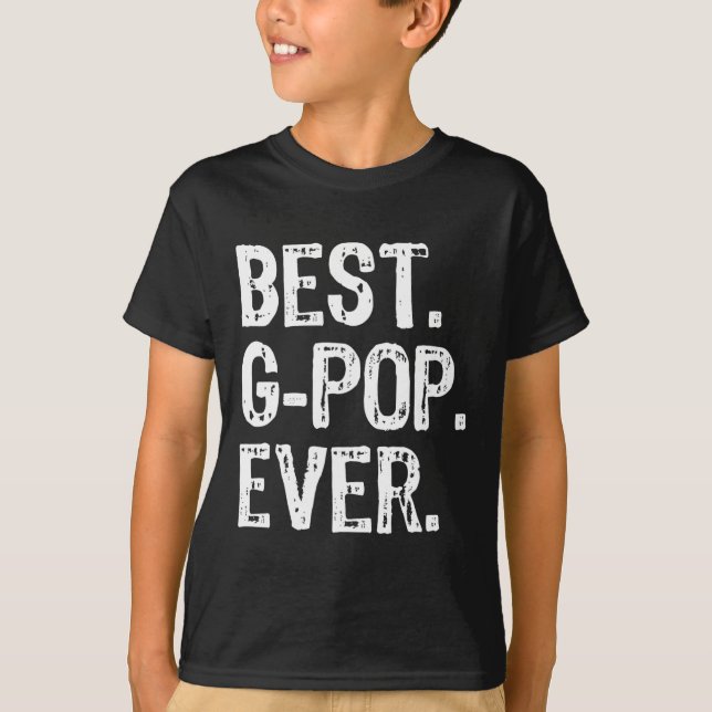 G-pop All Family Coola Funny Gpop T Shirt (Framsida)