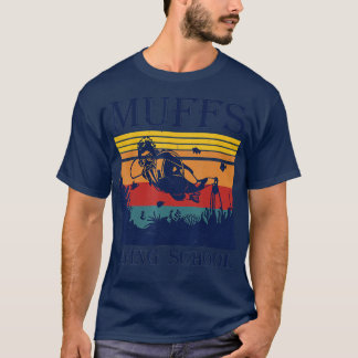 g Retro Vintage Muffs Diving School Costume Diver T Shirt