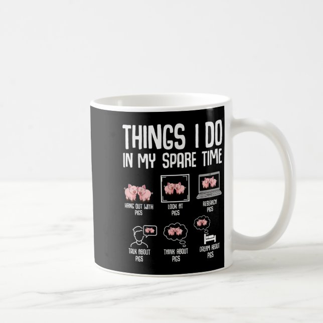 G Saker jag gör på min fritid Kvinnor Barn  Kaffemugg (Höger)