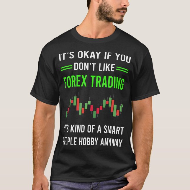 G Smart People Forex Trader T Shirt (Framsida)