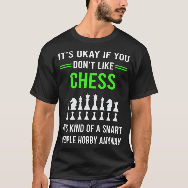 G Smarta människor Schack T Shirt (Framsida)